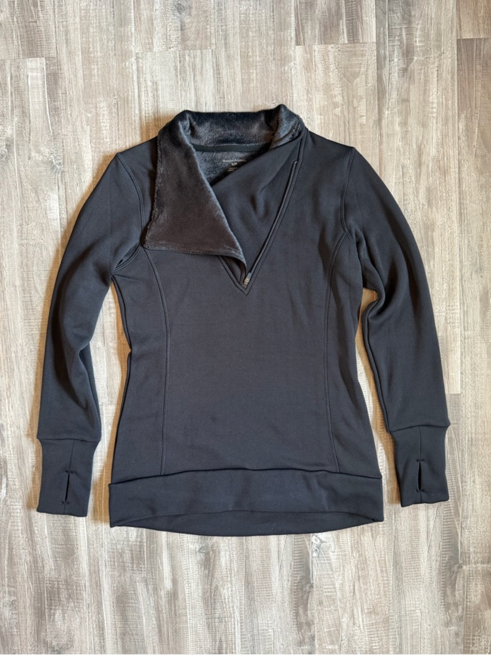 SnowAngel Cozy Black Faux-Fur Jacket